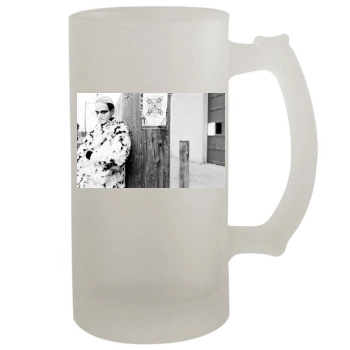 Amber Valletta 16oz Frosted Beer Stein