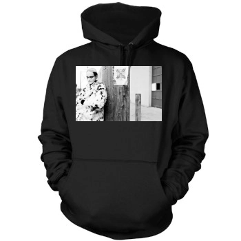 Amber Valletta Mens Pullover Hoodie Sweatshirt