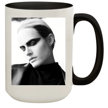 Amber Valletta 15oz Colored Inner & Handle Mug