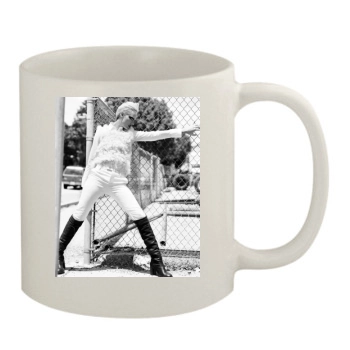 Amber Valletta 11oz White Mug