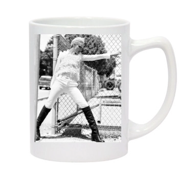 Amber Valletta 14oz White Statesman Mug