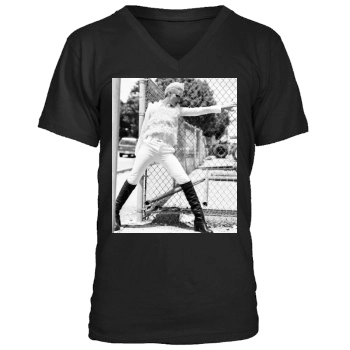 Amber Valletta Men's V-Neck T-Shirt