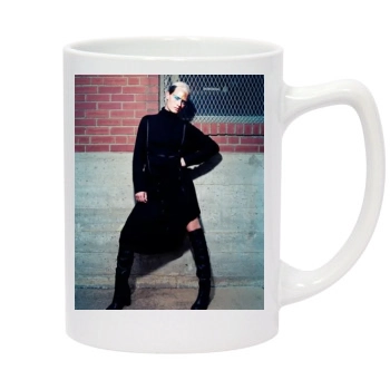 Amber Valletta 14oz White Statesman Mug