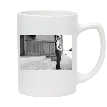 Amber Valletta 14oz White Statesman Mug