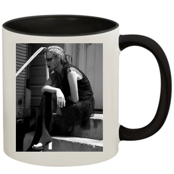 Amber Valletta 11oz Colored Inner & Handle Mug