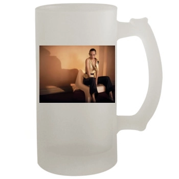 Amber Valletta 16oz Frosted Beer Stein