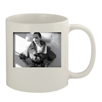 Amber Valletta 11oz White Mug