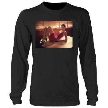 Amber Valletta Men's Heavy Long Sleeve TShirt