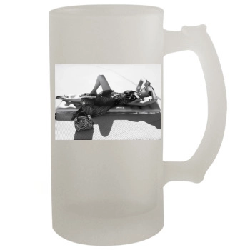 Amber Valletta 16oz Frosted Beer Stein