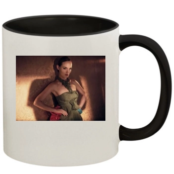 Amber Valletta 11oz Colored Inner & Handle Mug