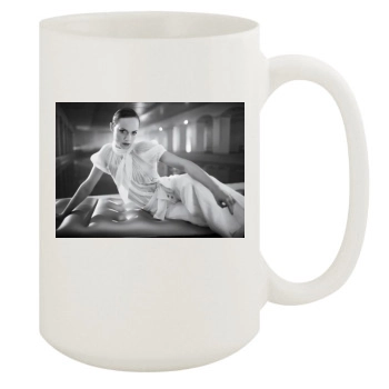 Amber Valletta 15oz White Mug