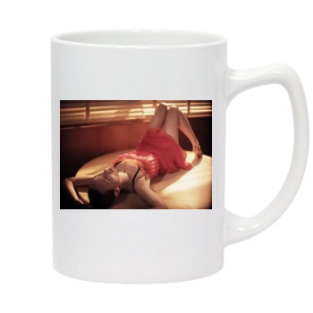 Amber Valletta 14oz White Statesman Mug