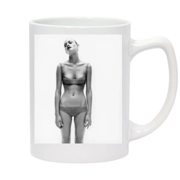 Amber Valletta 14oz White Statesman Mug