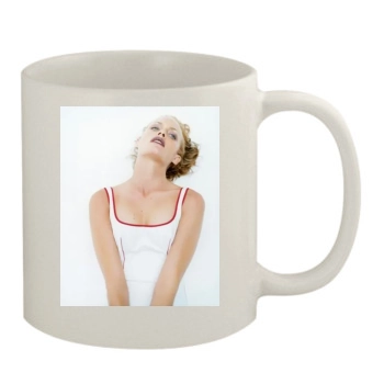 Amber Valletta 11oz White Mug