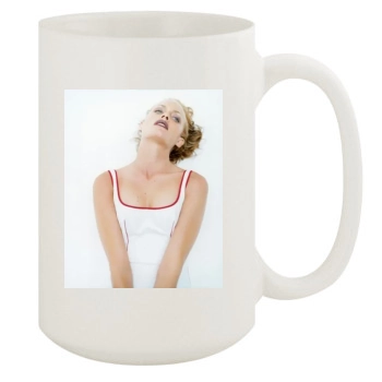 Amber Valletta 15oz White Mug