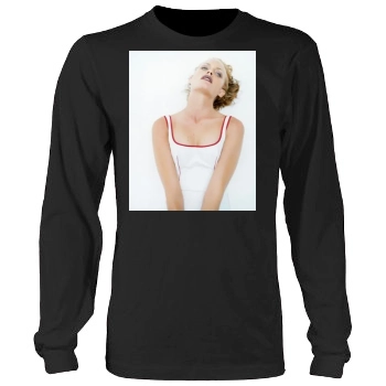 Amber Valletta Men's Heavy Long Sleeve TShirt