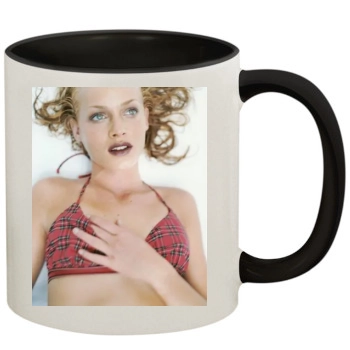 Amber Valletta 11oz Colored Inner & Handle Mug