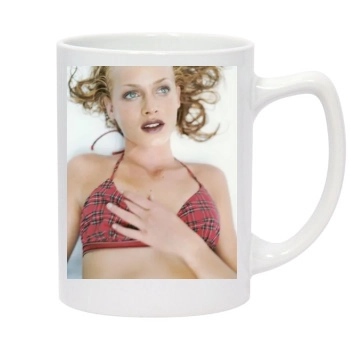 Amber Valletta 14oz White Statesman Mug