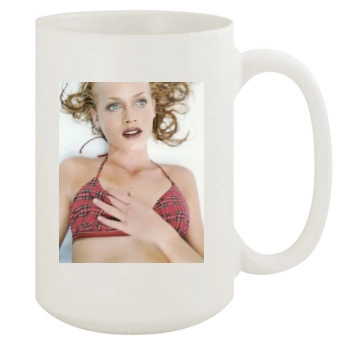 Amber Valletta 15oz White Mug