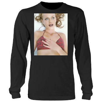 Amber Valletta Men's Heavy Long Sleeve TShirt