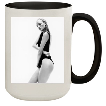 Amber Valletta 15oz Colored Inner & Handle Mug