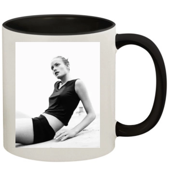 Amber Valletta 11oz Colored Inner & Handle Mug