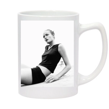 Amber Valletta 14oz White Statesman Mug