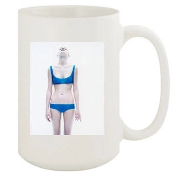 Amber Valletta 15oz White Mug