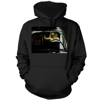 Amber Valletta Mens Pullover Hoodie Sweatshirt