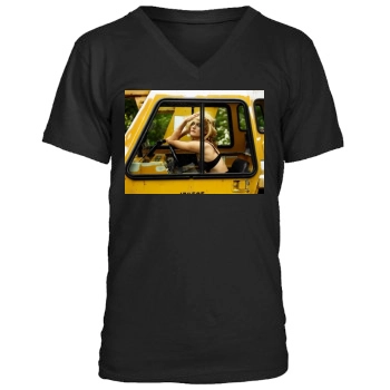 Amber Valletta Men's V-Neck T-Shirt