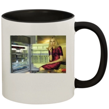 Amber Valletta 11oz Colored Inner & Handle Mug