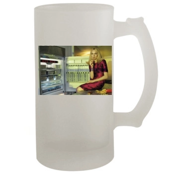 Amber Valletta 16oz Frosted Beer Stein