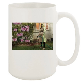 Amber Valletta 15oz White Mug