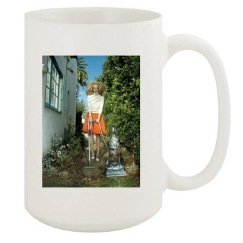 Amber Valletta 15oz White Mug