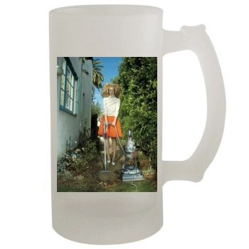 Amber Valletta 16oz Frosted Beer Stein