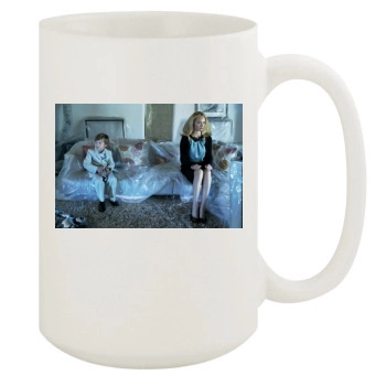 Amber Valletta 15oz White Mug