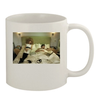 Amber Valletta 11oz White Mug