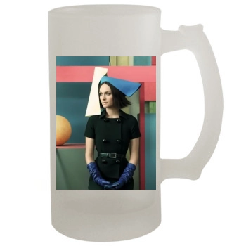 Amber Valletta 16oz Frosted Beer Stein