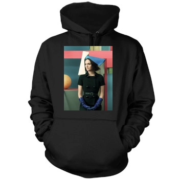 Amber Valletta Mens Pullover Hoodie Sweatshirt