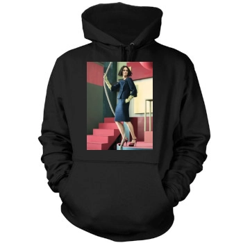 Amber Valletta Mens Pullover Hoodie Sweatshirt