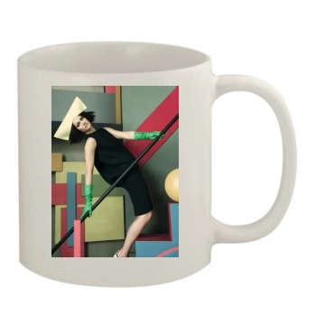 Amber Valletta 11oz White Mug