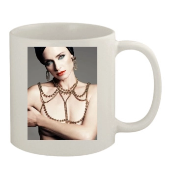 Amber Valletta 11oz White Mug