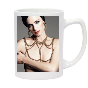 Amber Valletta 14oz White Statesman Mug