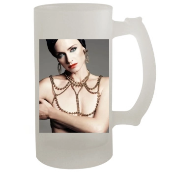 Amber Valletta 16oz Frosted Beer Stein