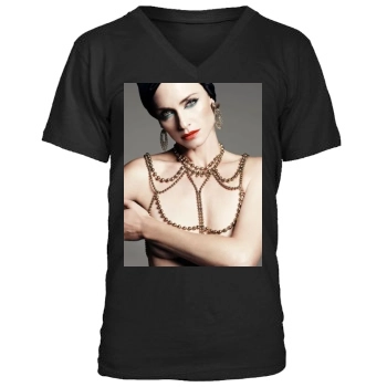 Amber Valletta Men's V-Neck T-Shirt