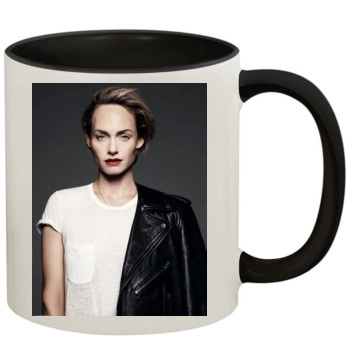 Amber Valletta 11oz Colored Inner & Handle Mug