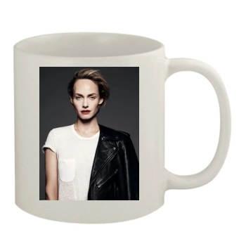 Amber Valletta 11oz White Mug