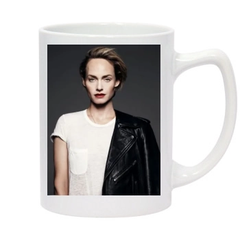 Amber Valletta 14oz White Statesman Mug