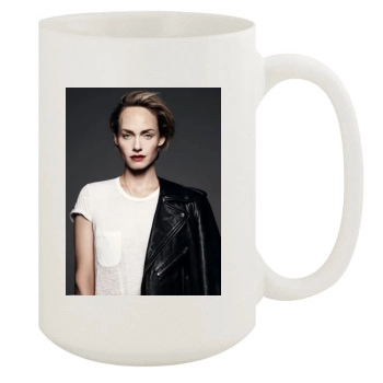 Amber Valletta 15oz White Mug