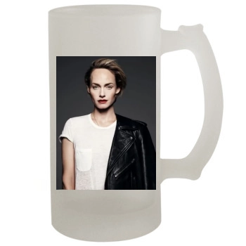 Amber Valletta 16oz Frosted Beer Stein